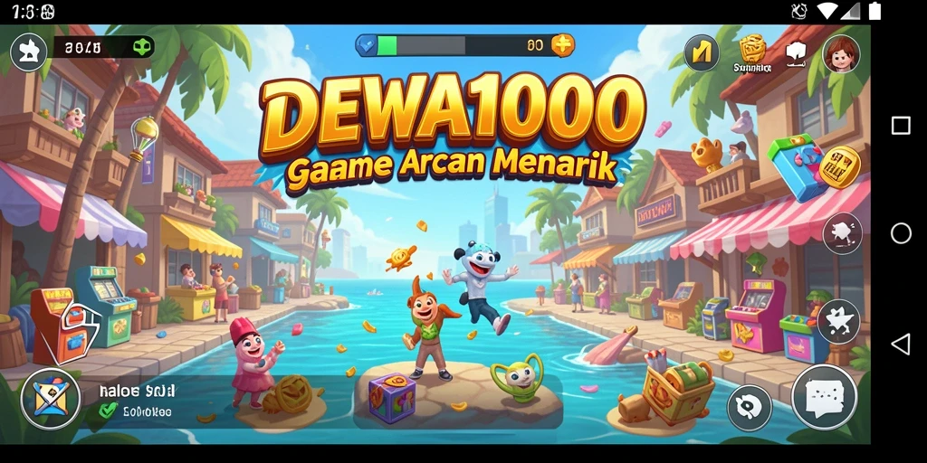 Tampilan menarik dari gameplay DEWA1000 yang penuh aksi dan keseruan.