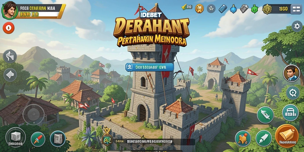 Menampilkan pertarungan strategis menara dengan efek visual mengesankan.