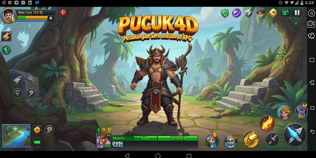 Menampilkan aksi seru dari gameplay PUCUK4D yang menegangkan.