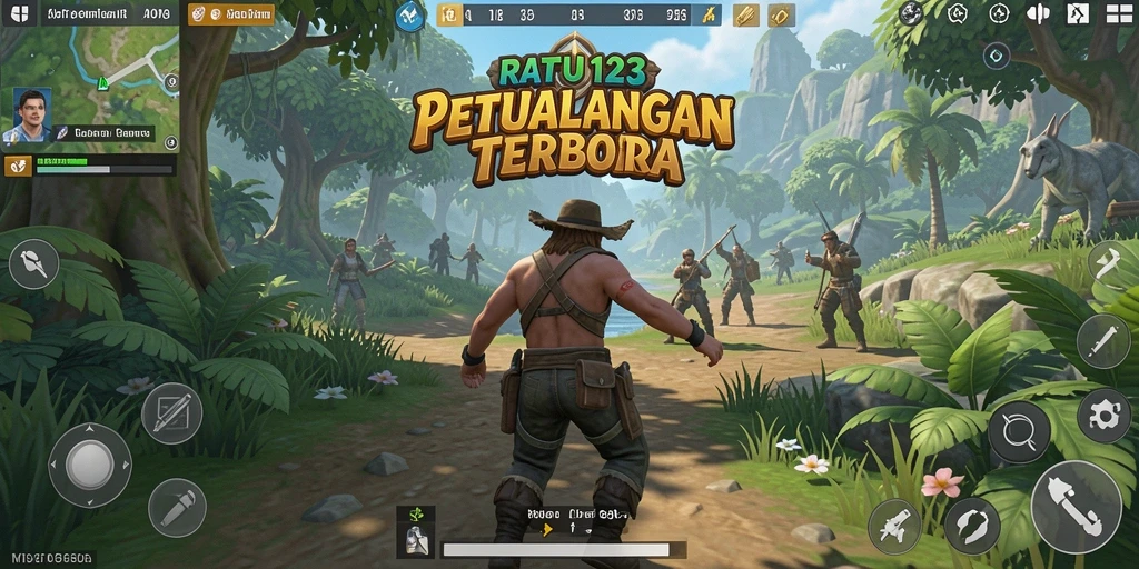 Tampilan gameplay Ratu123 yang menakjubkan dalam petualangan Open World.