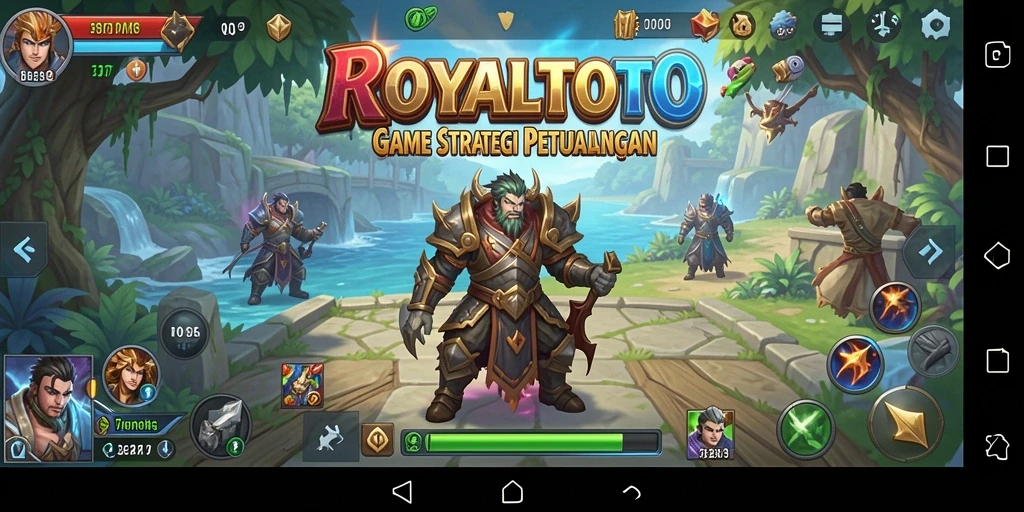 Tampilan gameplay ROYALTOTO yang menakjubkan dan penuh aksi.