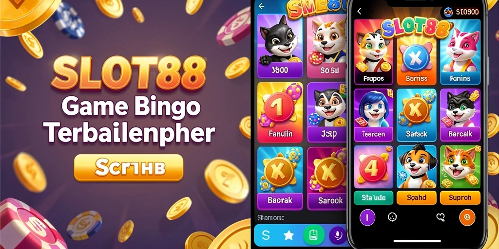 Screenshot gameplay SLOT88 menampilkan suasana seru saat bermain Bingo.