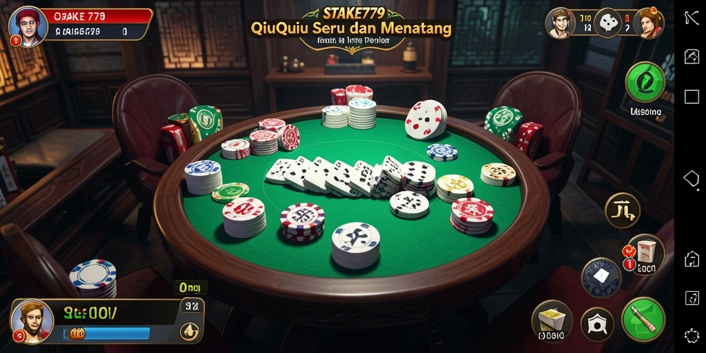 Gameplay QiuQiu yang menarik dan seru di STAKE779.
