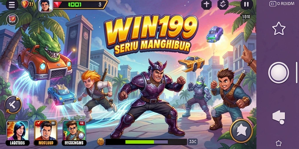 Screenshot gameplay <strong>WIN199</strong> menampilkan aksi seru dan grafik yang menarik.